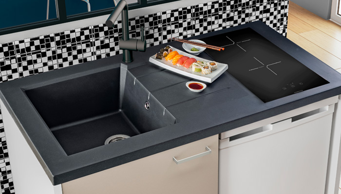 evier cuisinette ontario 120 cm